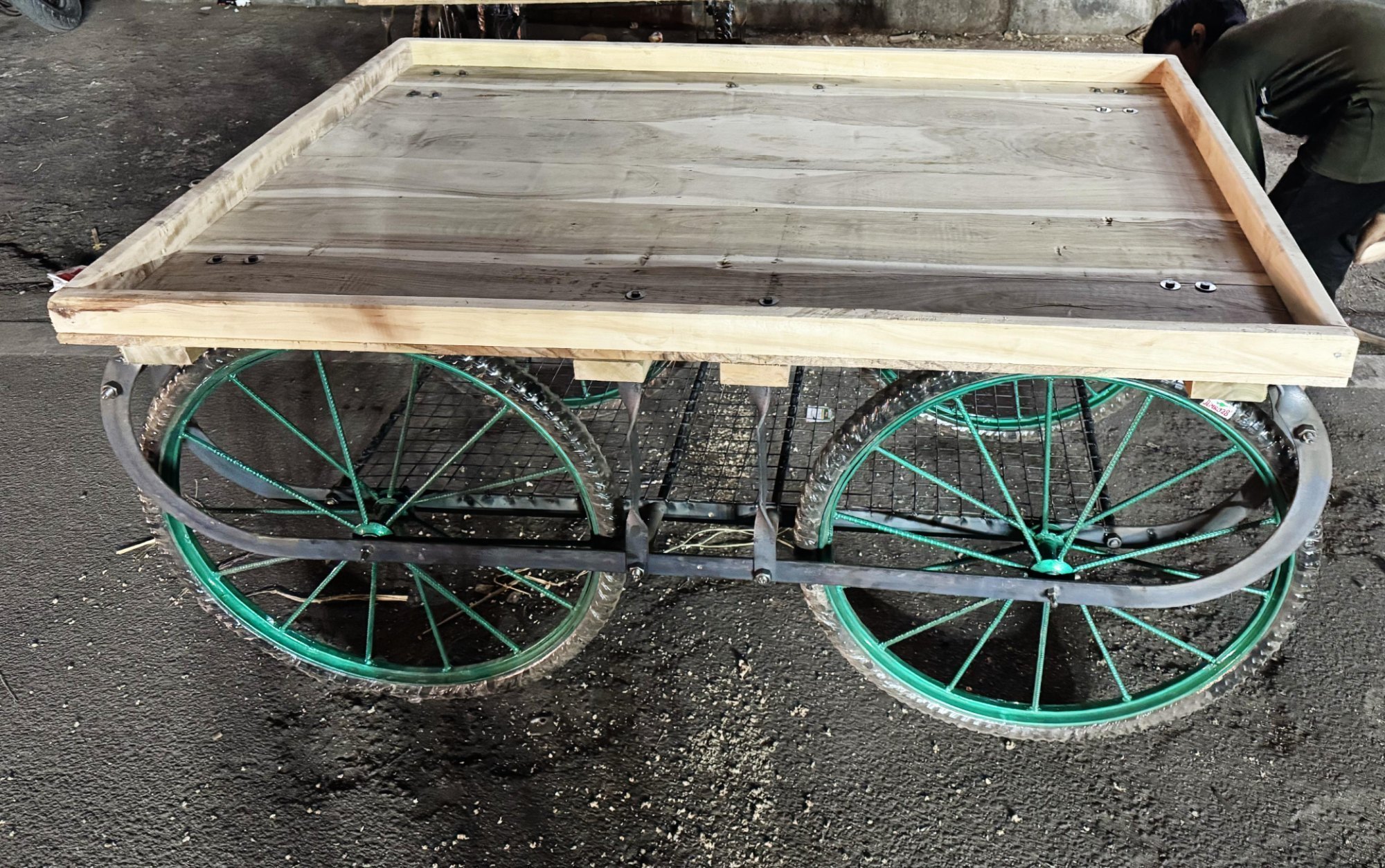 Fruit Trolley Rickshaw Manufacturer in Punjab by Shiv Cycle Rikshaw