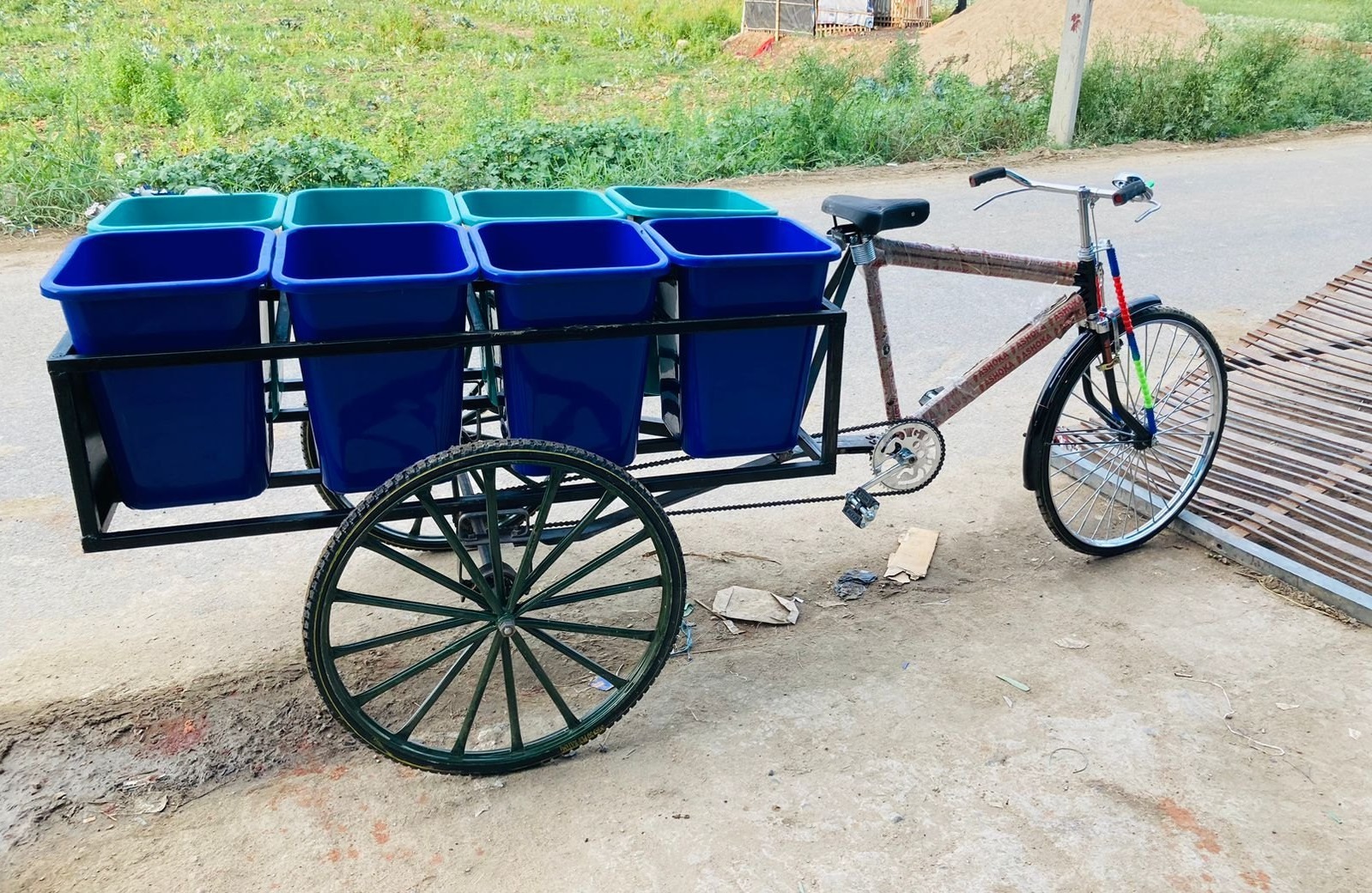 Garbage Rickshaw Manufacturer in Delhi Shiv Cycle Rikshaw Factory