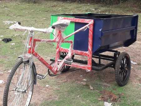 Garbage Rickshaw Manufacturer in Delhi Waste Collection Rickshaw
